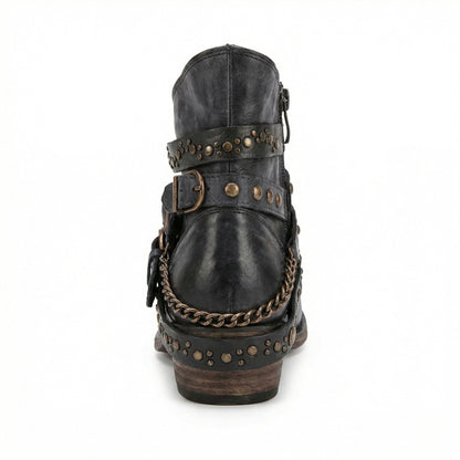 Rowan | Women's Chain Ankle Boots