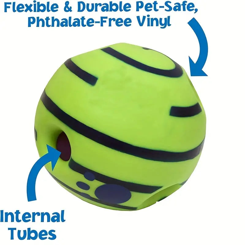 Interactive Dog Toy with Giggle Sounds - Entertaining and Stimulating Playtime for Pets