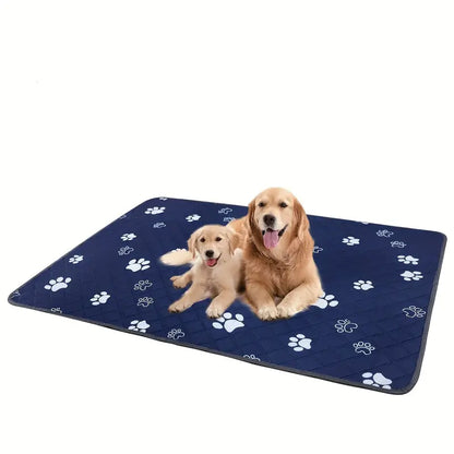 Super Absorbent Reusable Dog Pee Pads - Non-Slip and Washable Potty Training Mat