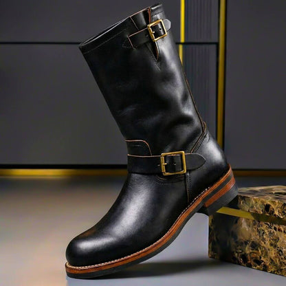 Sullivan | Men's Aged Leather Boots