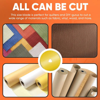 45mm Titanium Coated Rotary Cutter Blades – 10 Blades Pack