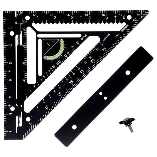 Triangle Rafter Square Ruler