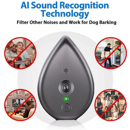 Ultrasonic Anti Bark Control Device with 3 Modes, Stop Dogs from Barking, Automatic Indoor Bark Control Device