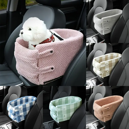 Portable Cat Dog Bed Travel Central Control Car Safety for Small Dog Chihuahua Teddy