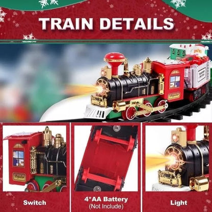 Christmas Train Set with Lights and Sounds