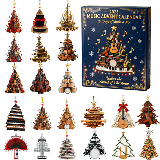 Musical Christmas Tree 24-Day Advent Calendar 2025