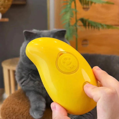 Steamy Cat Brush with Nano Mist Spray Technology