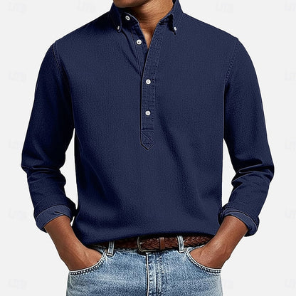 Taylor | Relaxed Popover Shirt