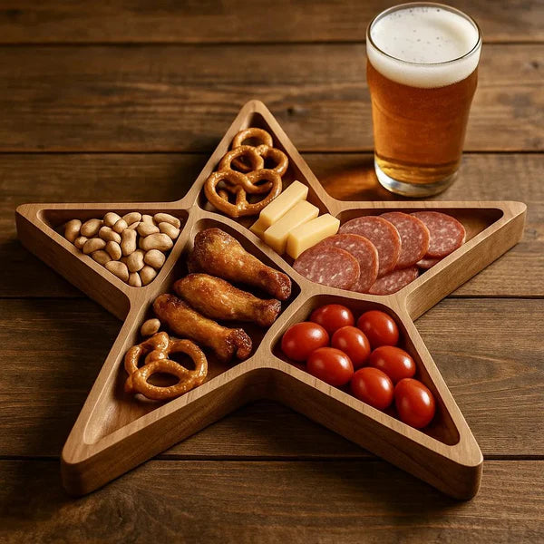 Team Legacy Wooden Charcuterie Board – Game Day Platter