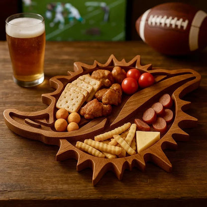 Team Legacy Wooden Charcuterie Board – Game Day Platter