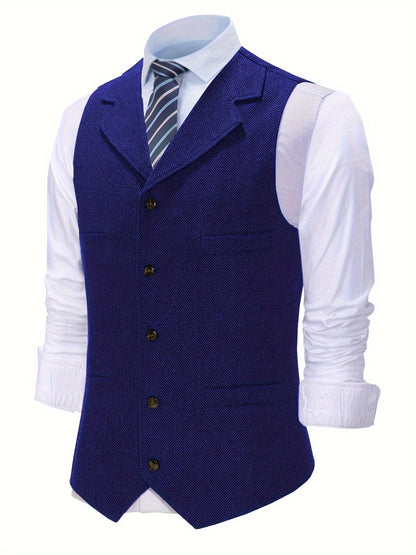 Arthur | Refined Herringbone Waistcoat