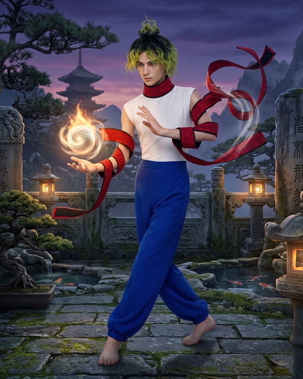 Jiro | Adult Demon Cosplay Costume Set