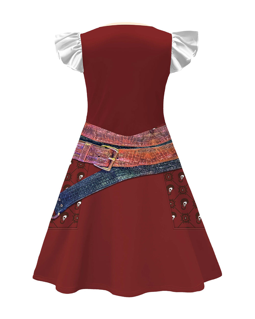 Kids Wicked Wonderland Hazel Hook Dress Pirate Daily Cosplay Outfit Halloween Costume