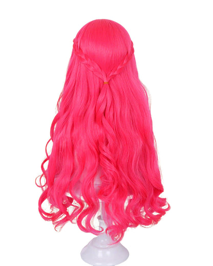 Toddler Girls Pink Princess Dress and Crossbag 2pcs Suit for Cosplay Events