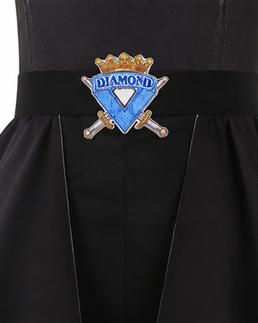 Kids Princess Chloe Charming Costume Wicked Wonderland Blue and Black Tops Pants with Skirt Set