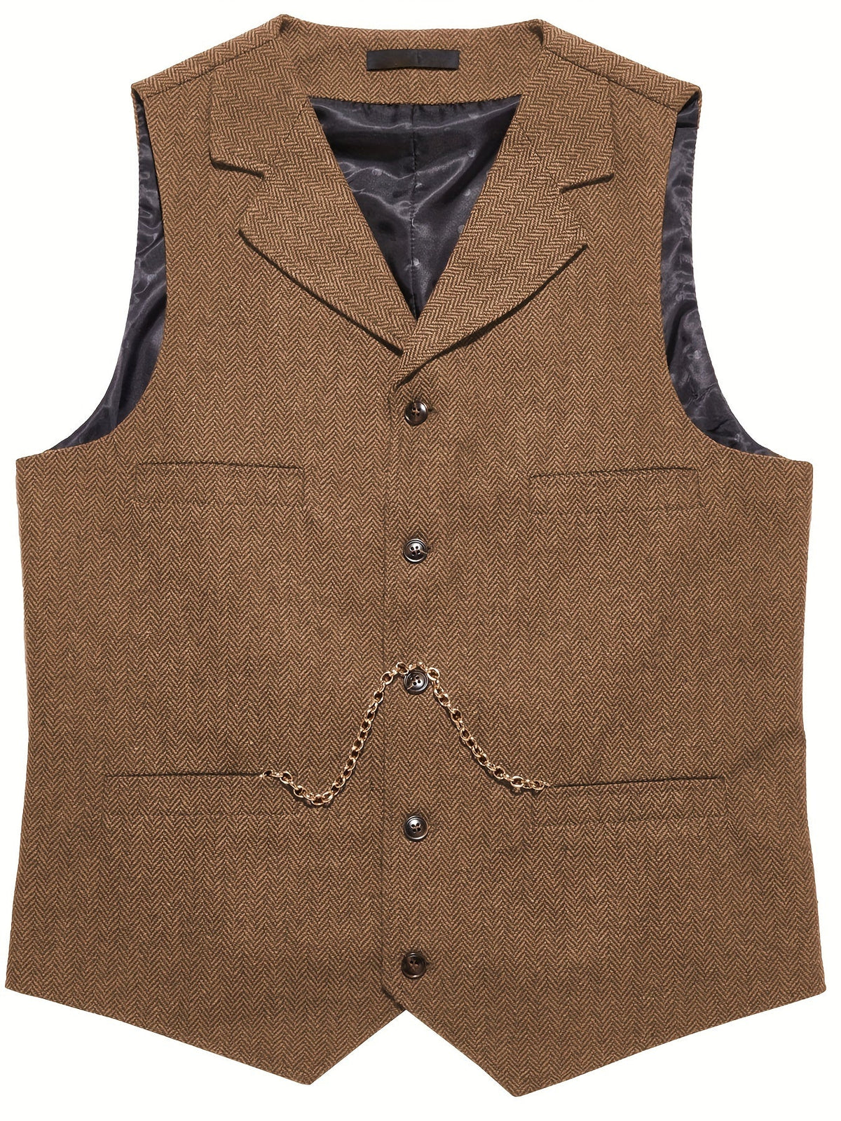 Arthur | Refined Herringbone Waistcoat