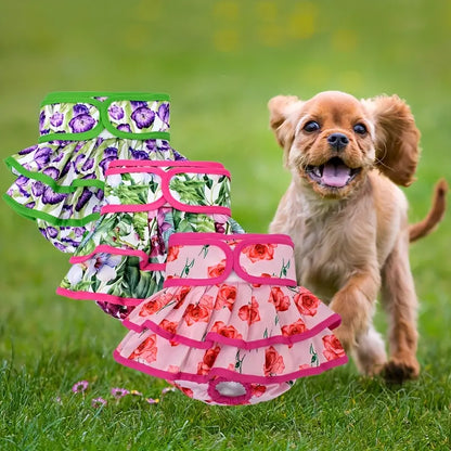 Reusable and Washable Female Dog Diapers - Comfortable Pet Diapers for Small to Large Dogs