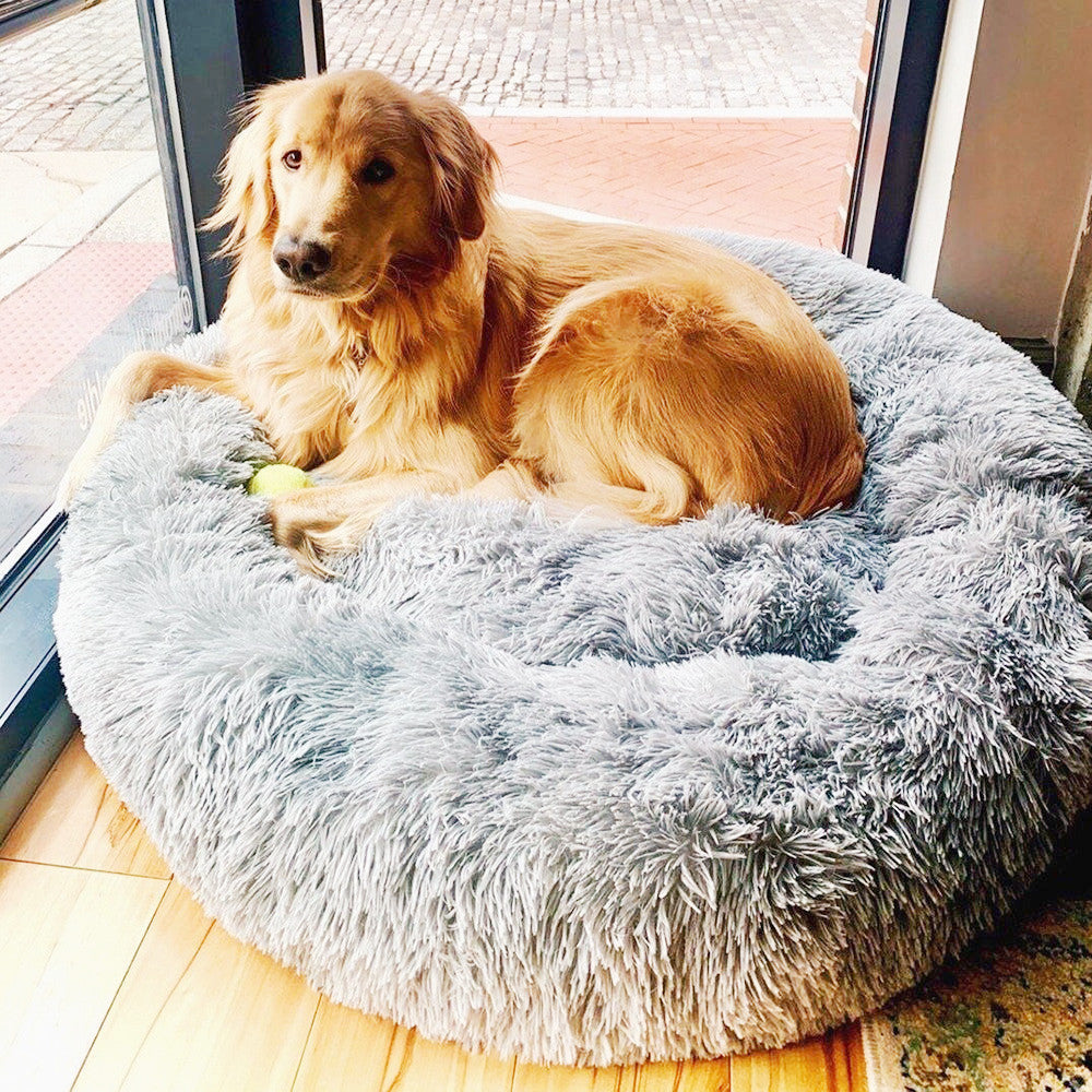 The Original Calming Dog Bed, Deep Sleep Dog Bed, Anti-Anxiety Calming Bed for Pet Comfy