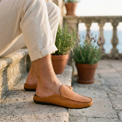 Cetara | Men's Open-Back Mules