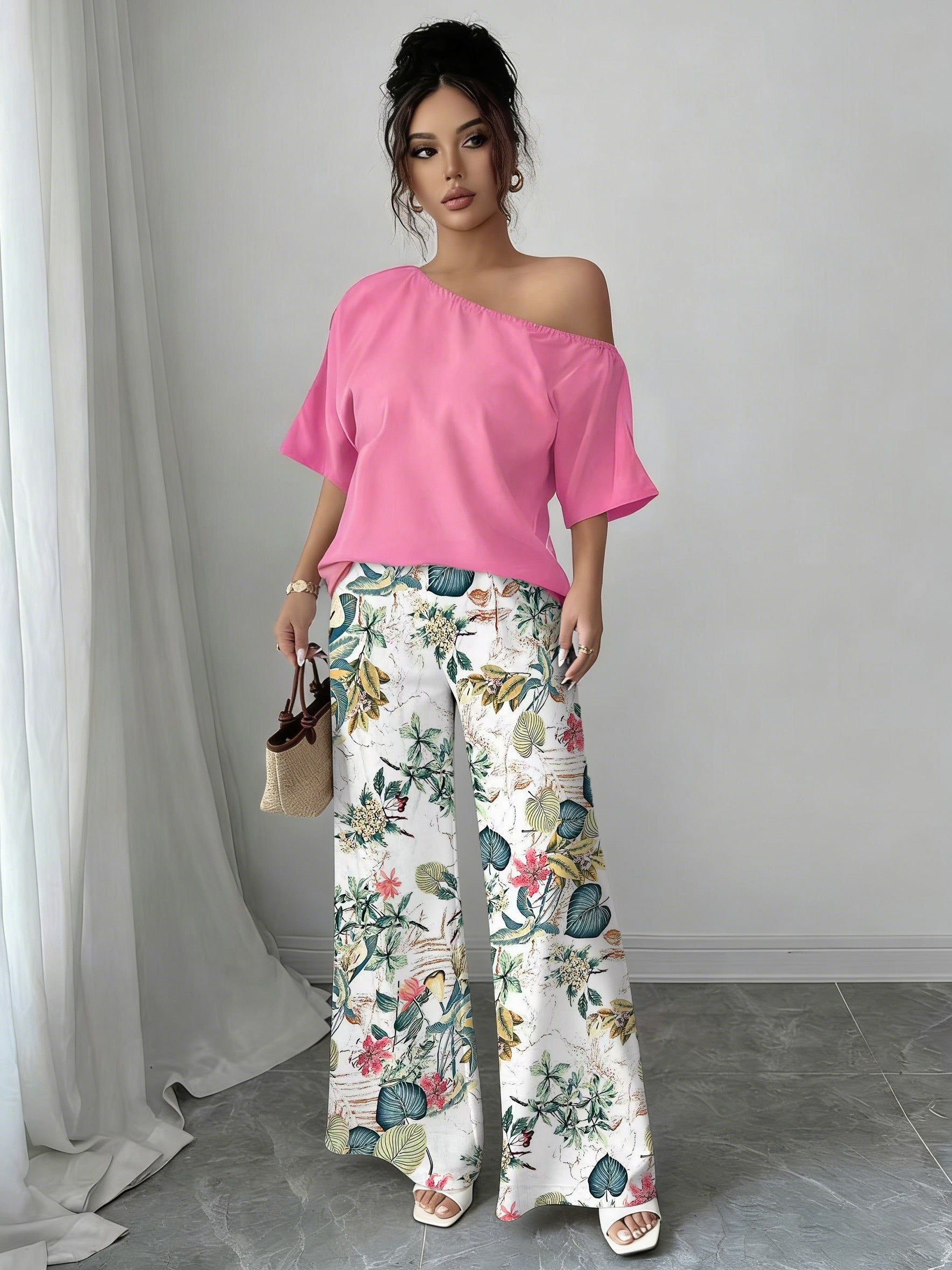Women's 2-Piece Off-Shoulder Set