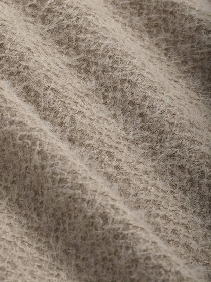 Women's Fuzzy Knit Long Sleeve Top