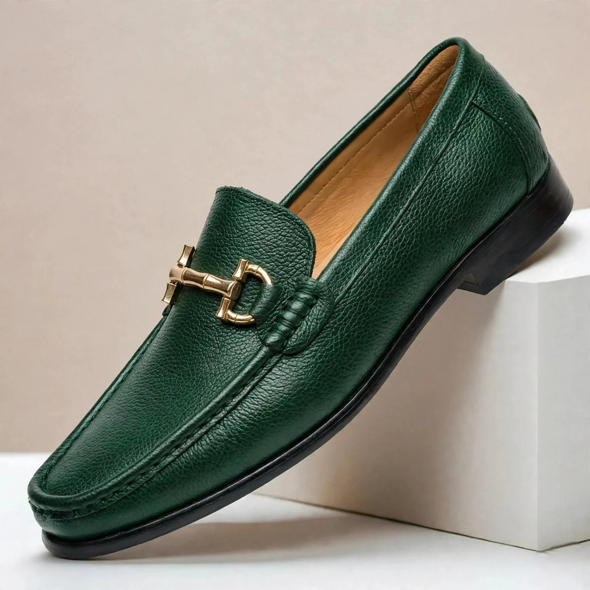 Verrazzo | Men's Cowhide Leather Loafers