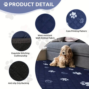 Super Absorbent Reusable Dog Pee Pads - Non-Slip and Washable Potty Training Mat