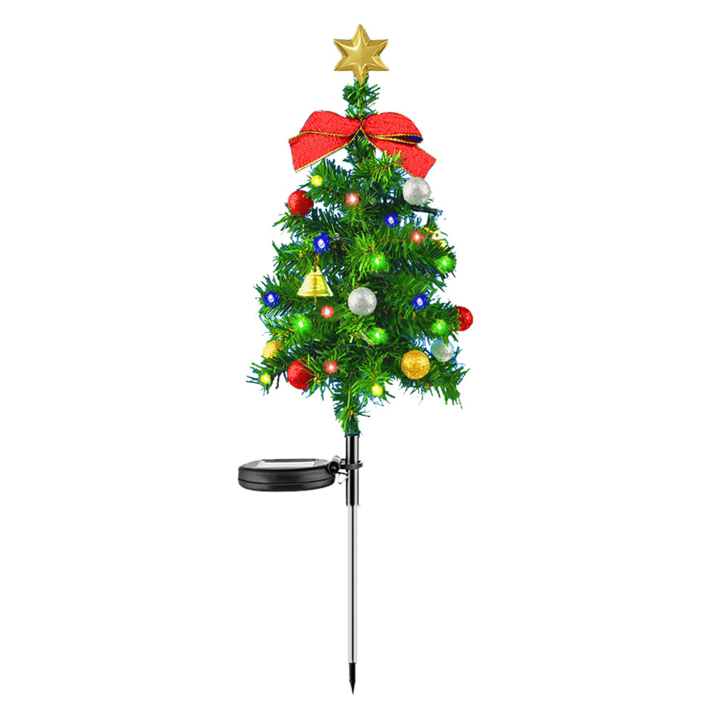 Solar Powered Christmas Tree