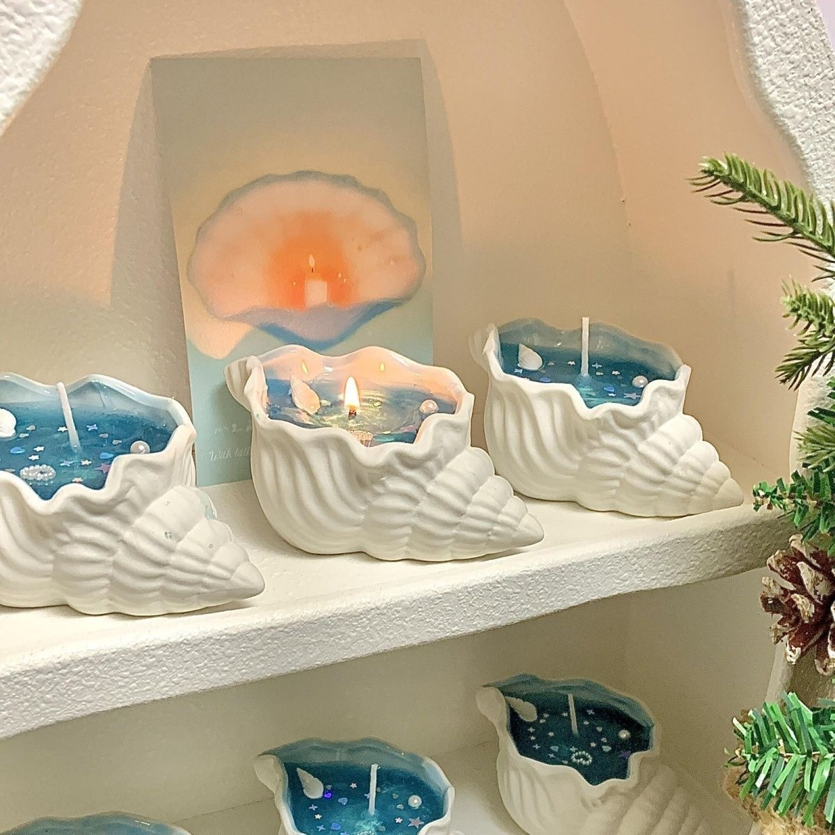 Conch Shells Sea Scented Candle