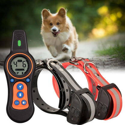 Dog Shock Collar with Remote - Waterproof and Rechargeable Training Collar