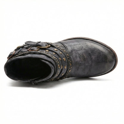 Rowan | Women's Chain Ankle Boots