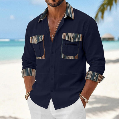Rowan | Relaxed Long Sleeve Utility Shirt