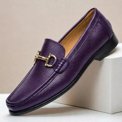 Verrazzo | Men's Cowhide Leather Loafers