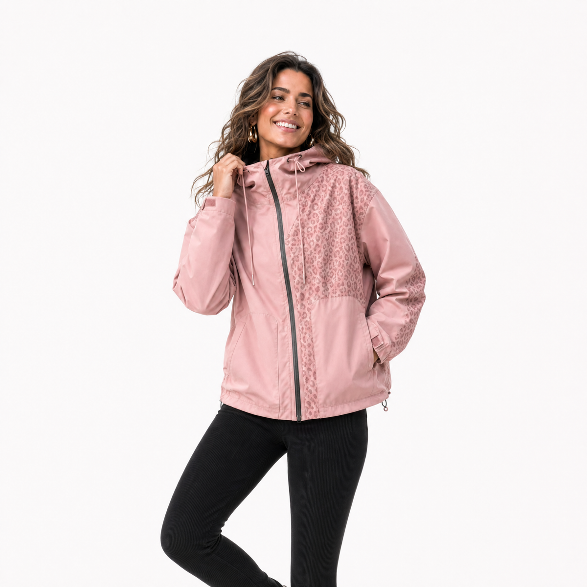 Halcyra | Women's Hooded Rain Jacket