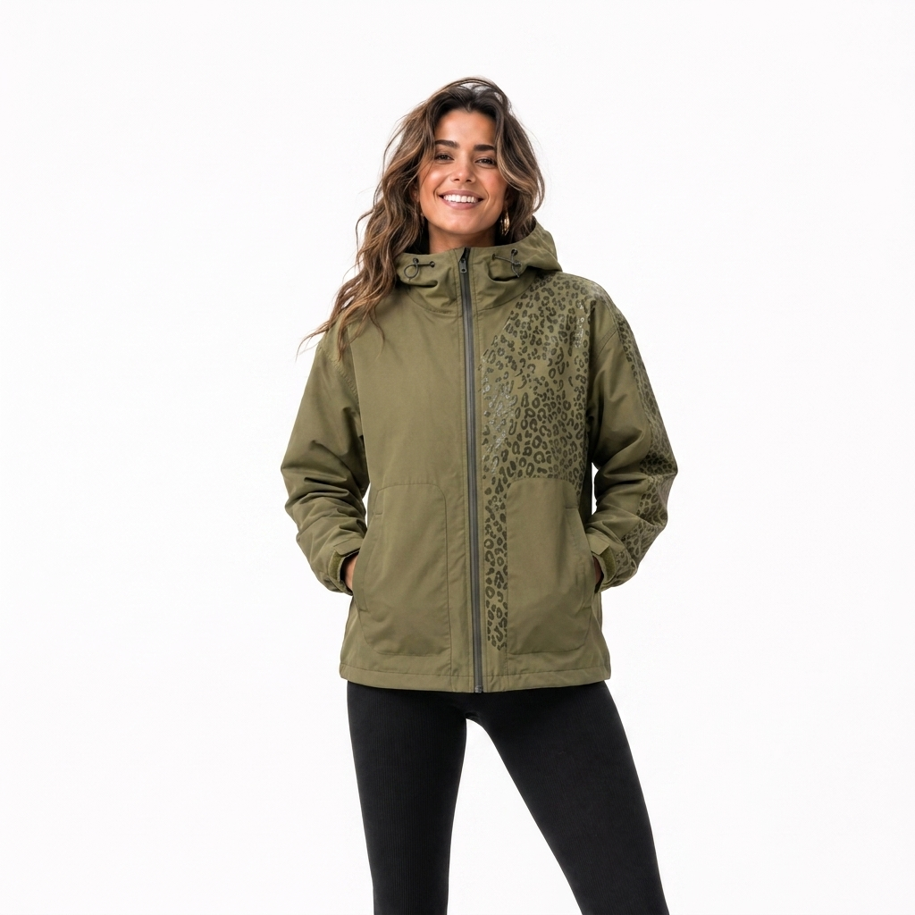 Halcyra | Women's Hooded Rain Jacket
