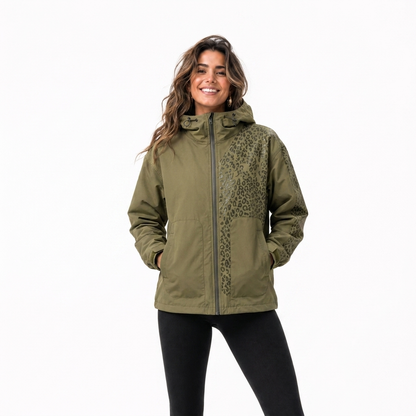 Halcyra | Women's Hooded Rain Jacket