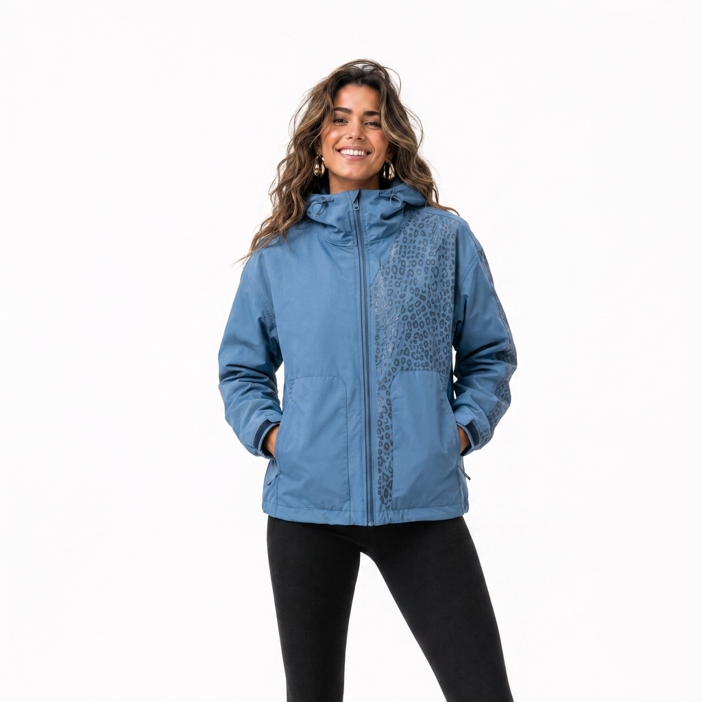 Halcyra | Women's Hooded Rain Jacket