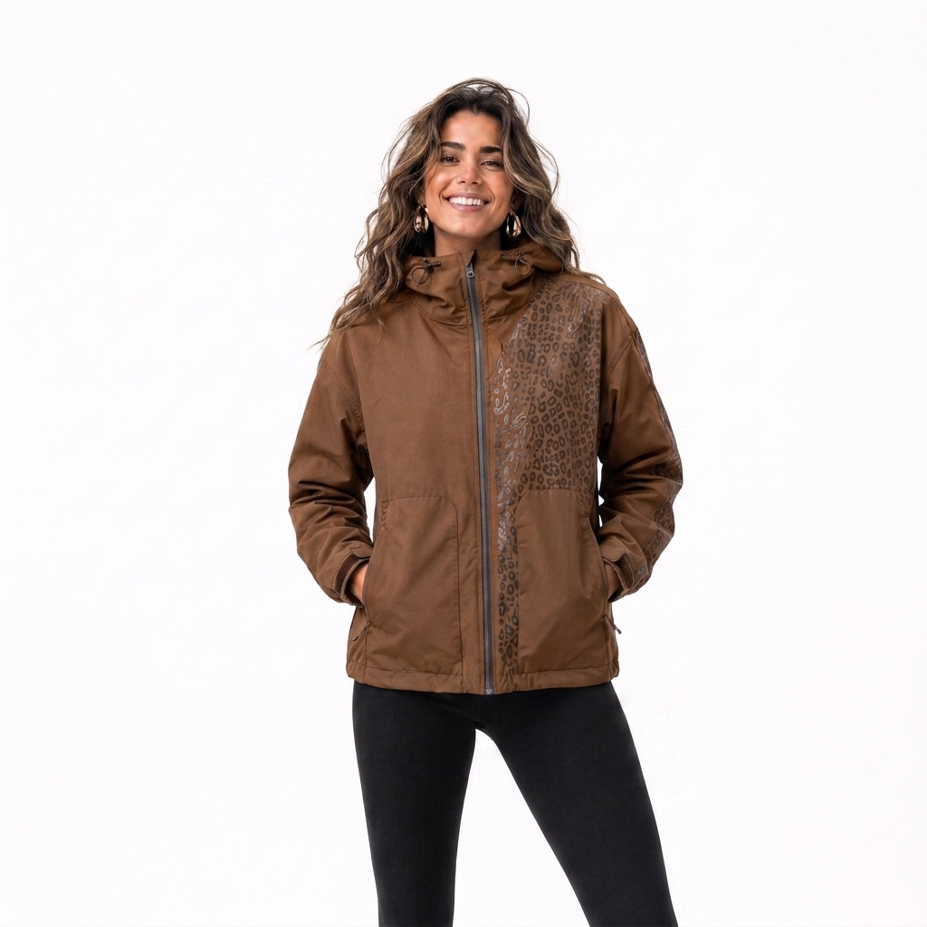 Halcyra | Women's Hooded Rain Jacket