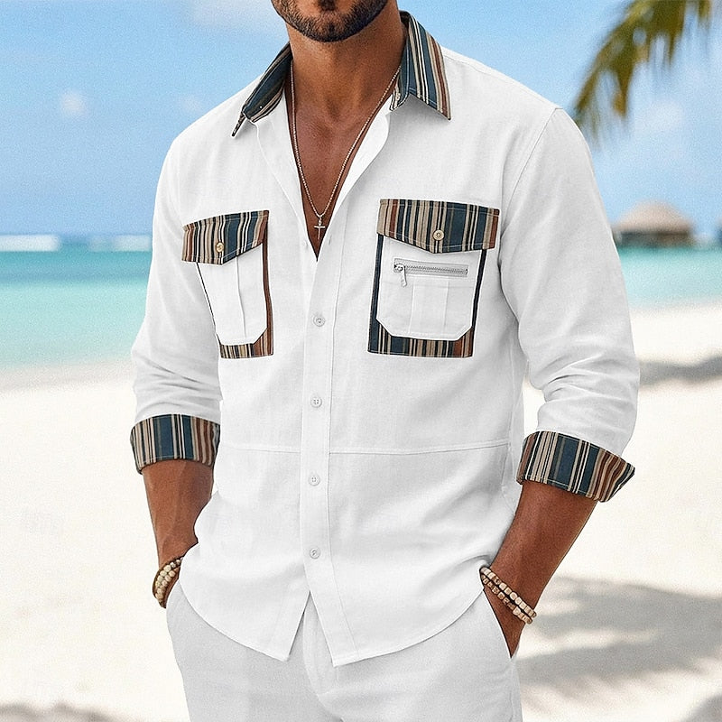 Rowan | Relaxed Long Sleeve Utility Shirt