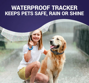 Pet GPS Tracker - Cat or Dog GPS Tracking Device with Free Monthly Fees