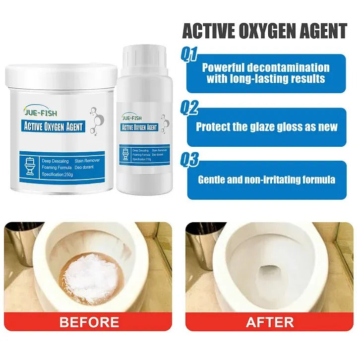 Toilet Active Oxygen Agent