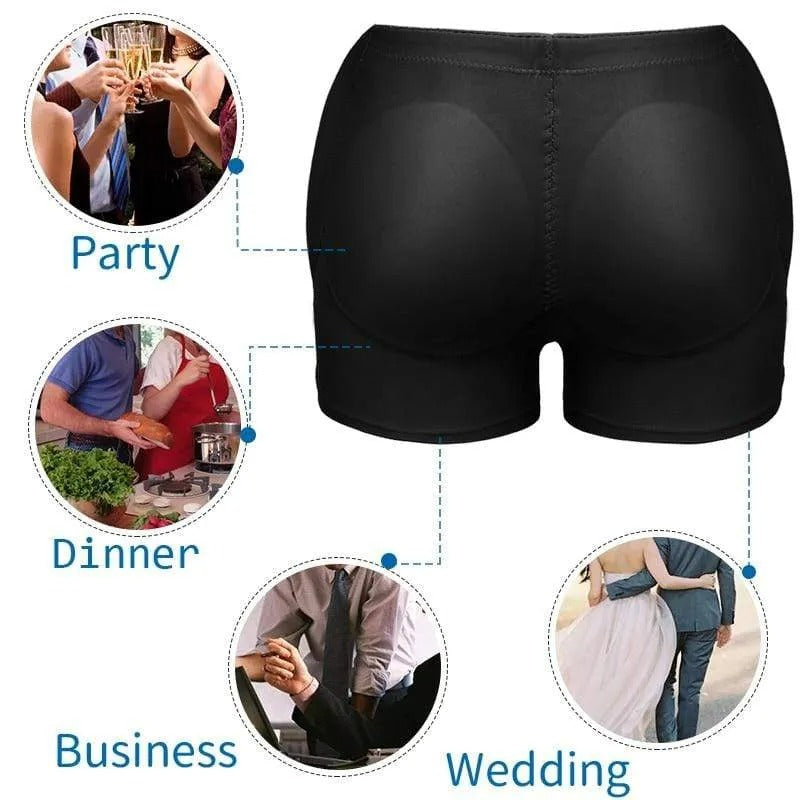 Men Padded Butt Enhancer | Men Compression Shorts