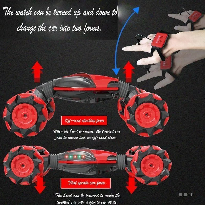 Hand Gesture Sensing Remote Control Stunt Car