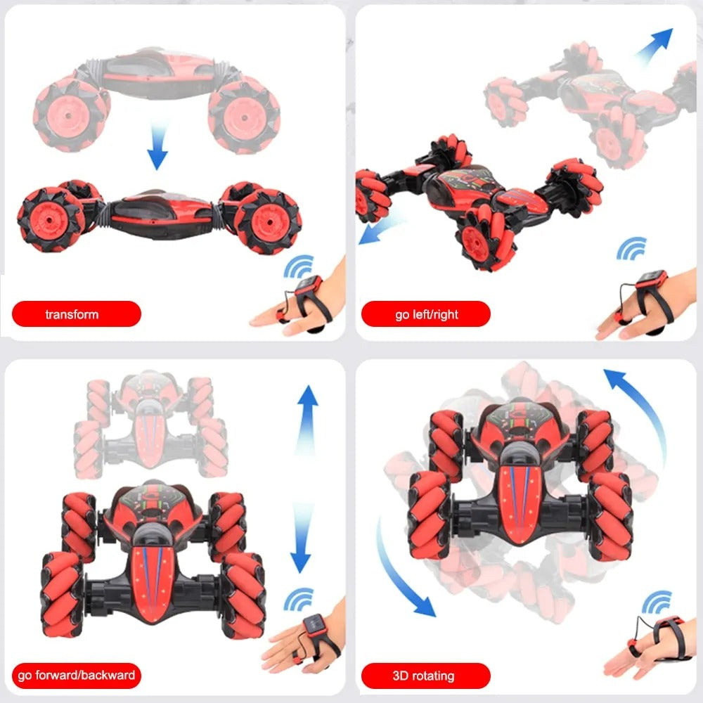 Hand Gesture Sensing Remote Control Stunt Car