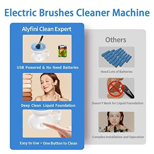 Electric Makeup Brush Cleaner Machine