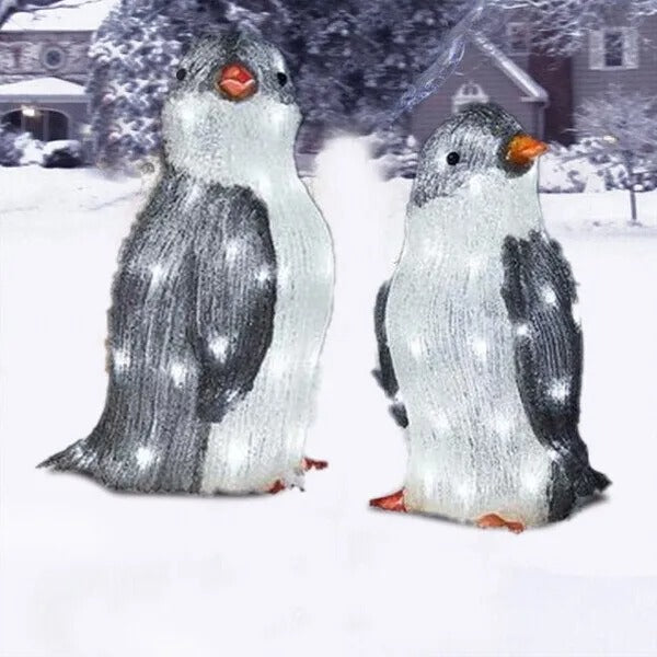 Light-Up Penguin Christmas Decoration