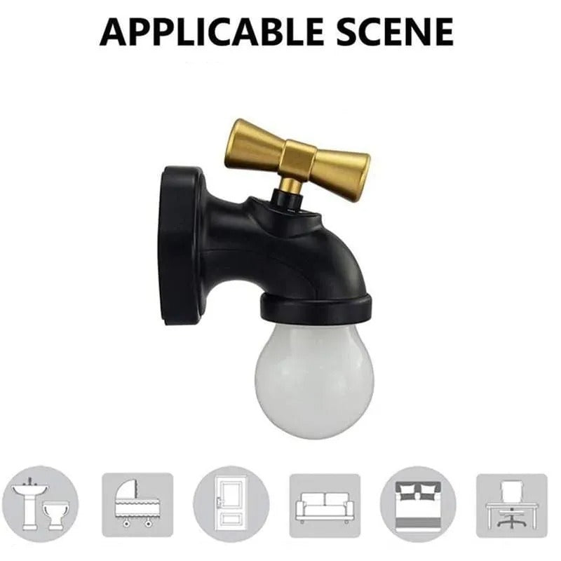 LED Inductive Faucet Nightlight