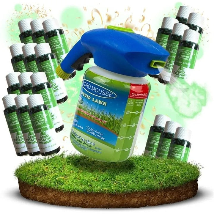 x20 PACKS Lawn Sprayer Seed Liquid Hydro Seeding System Mousse Household Grass Care