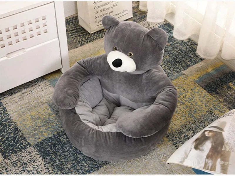 Teddy Bear Cuddler Cat Bed Dog Bed