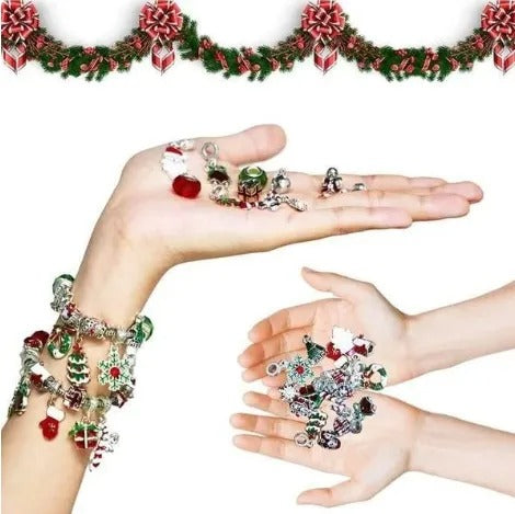 DIY 24 Days Countdown Calendar DIY Christmas Advent Calendar Bracelets Set